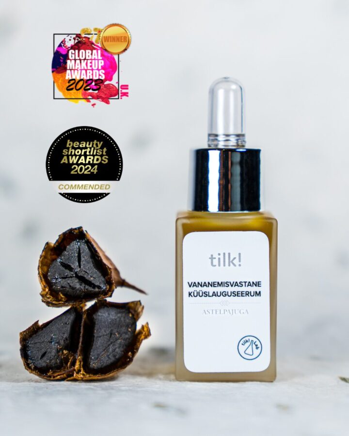 Anti-ageing facial serum with sea buckthorn