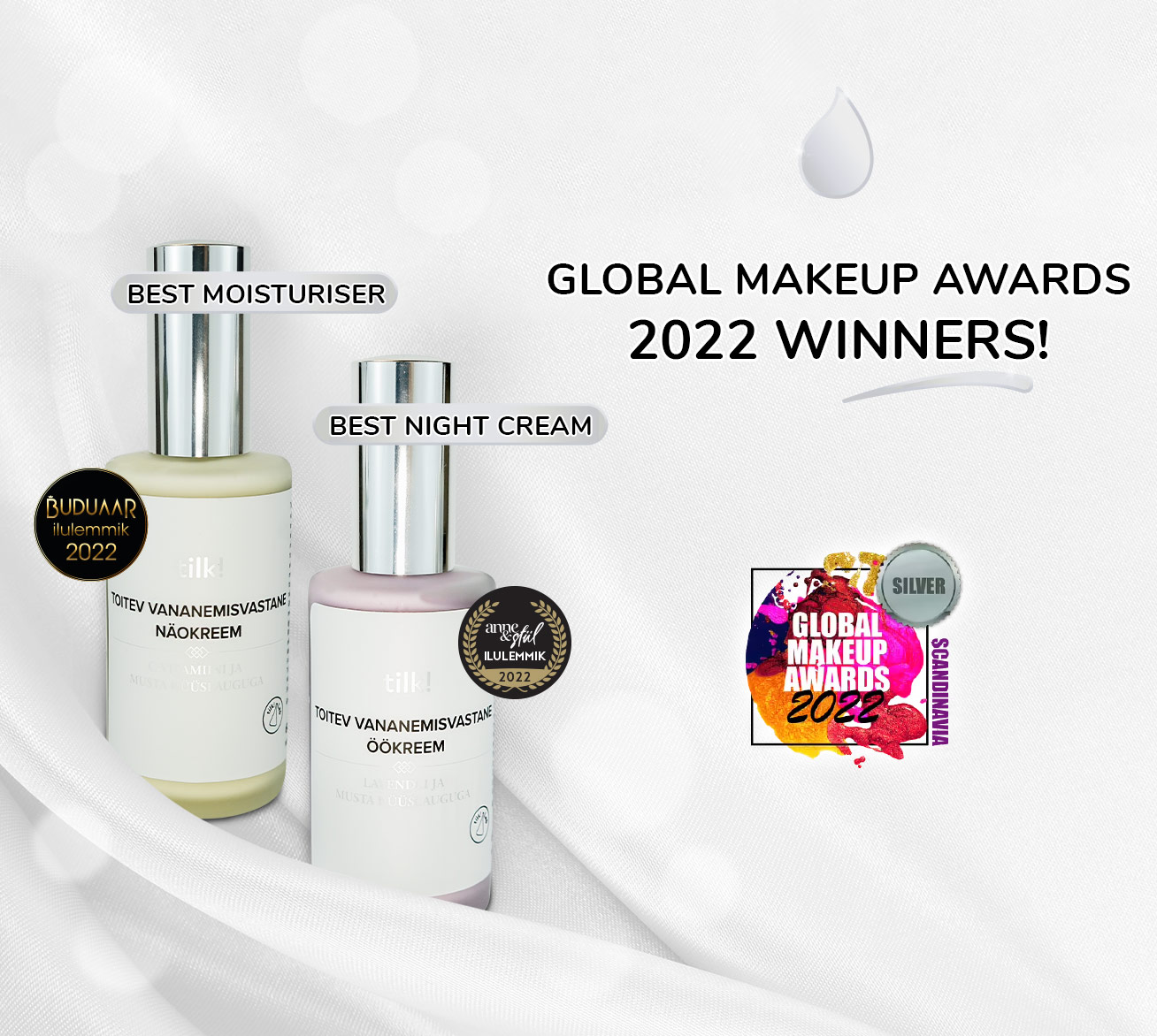 Tilk_global makeup awards skin care